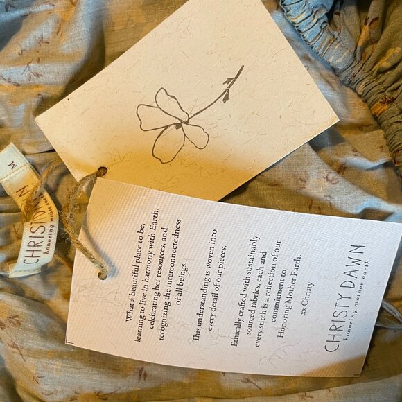 Christy Dawn The Brynne Dress Pansy Blues- Size M (NWTs) - Picture 8 of 8